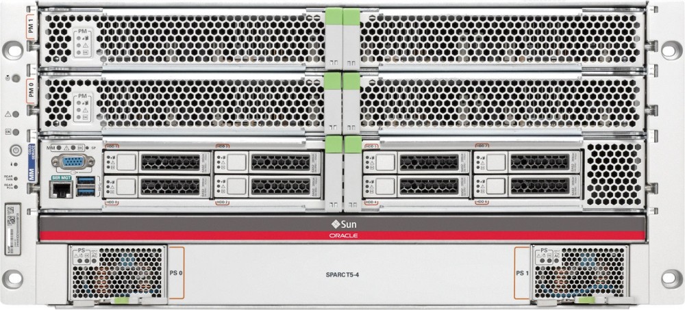 Oracle SPARC T5‑4 Server